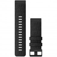 Ремінець Garmin Ремешок для Fenix 6x 26mm QuickFit Heathered Black Nylon bands (010-12864-07)