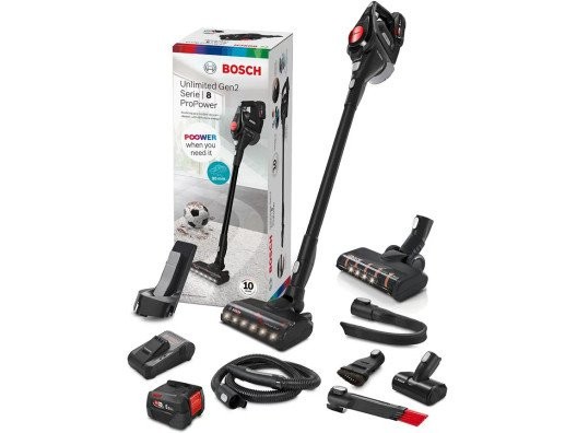 Вертикальный + ручной пылесос (2в1) Bosch Unlimited 8 ProPower BCS8225POW  Фото №13