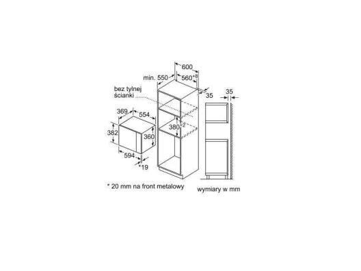 Мікрохвильовка з грилем Bosch BEL554MS0  Фото №4