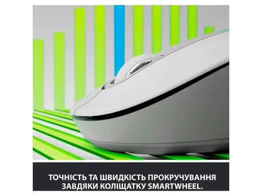 Мышь Logitech Signature M650 L Wireless Mouse LEFT ышь Logitech Signature M650 L Wireless Mouse LEFT Off-White (910-006240)  Фото №9