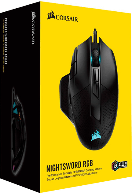 Миша Corsair Nightsword RGB (CH-9306011-EU)  Фото №7