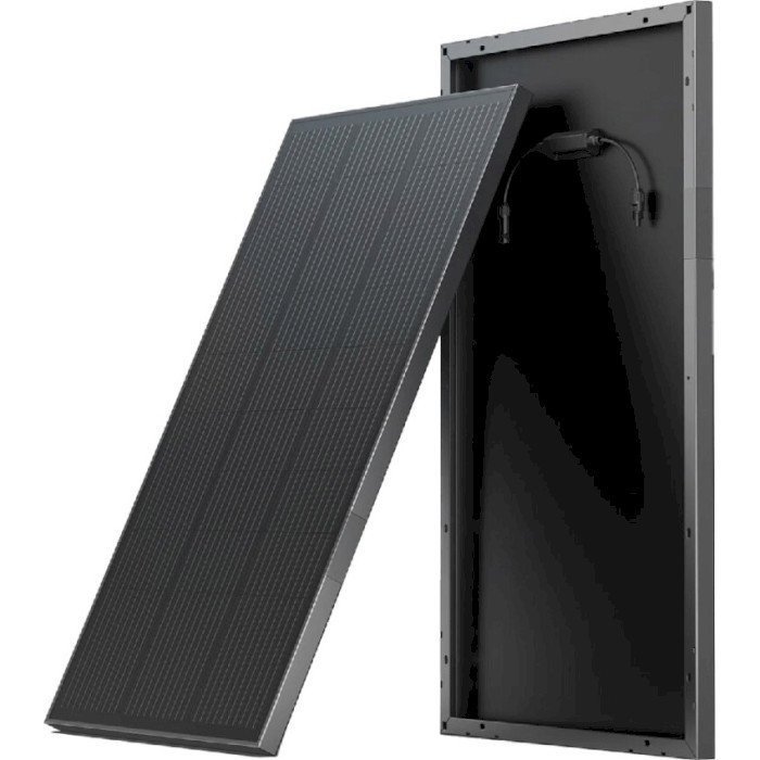 Монокристалічна сонячна панель EcoFlow 2*100W Rigid Solar Panel EFSolar2*100W (ZMS331)  Фото №0