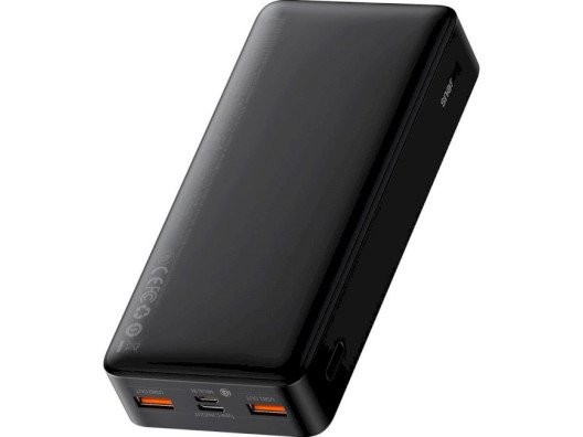 Зовнішній акамулятор (павербенк) Baseus Bipow Digital Display 20W 20000 mAh Black (PPDML-M01)  Фото №8
