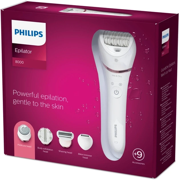Епілятор Philips 8000 series BRE740/10  Фото №17