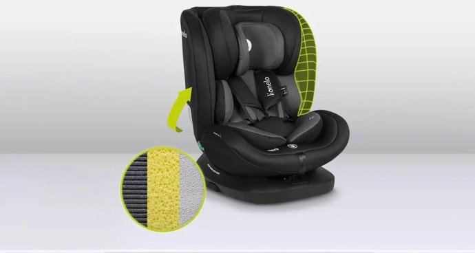 Автокрісло Lionelo Bastiaan Grey/Black (LO-BASTIAAN GREY/BLACK)  Фото №0