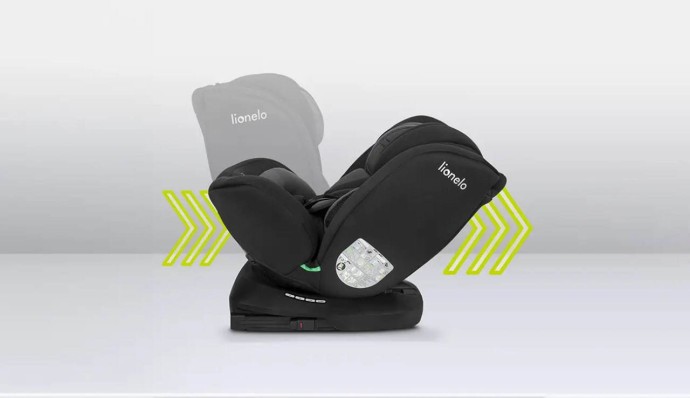 Автокрісло Lionelo Bastiaan Grey/Black (LO-BASTIAAN GREY/BLACK)  Фото №7