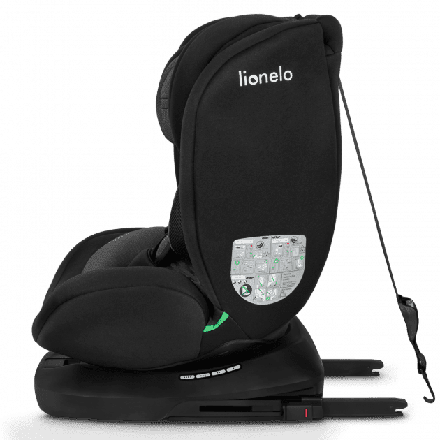 Автокрісло Lionelo Bastiaan Grey/Black (LO-BASTIAAN GREY/BLACK)  Фото №11