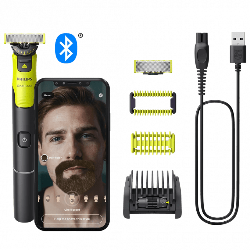 Тример для бороди та вусів Philips OneBlade 360 QP4631/30  Фото №2