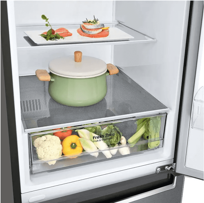 Холодильник з морозильною камерою LG GBP32DSLZN  Фото №1