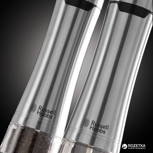 Подрібнювач спецій електричний Russell Hobbs Salt &amp; Pepper Grinder 23460-56  Фото №2