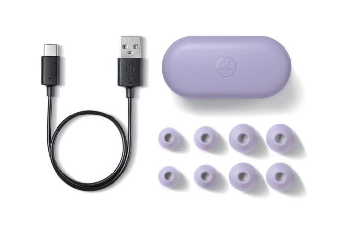 Наушники TWS Yamaha TW-E3B Purple (TW-E3B-P)  Фото №2