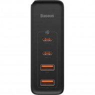 Мережевий зарядний пристрій Baseus GaN2 Pro 2x USB-A 2x USB-C 3 A (BSU2726BLK)