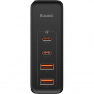 Мережевий зарядний пристрій Baseus GaN2 Pro 2x USB-A 2x USB-C 3 A (BSU2726BLK)