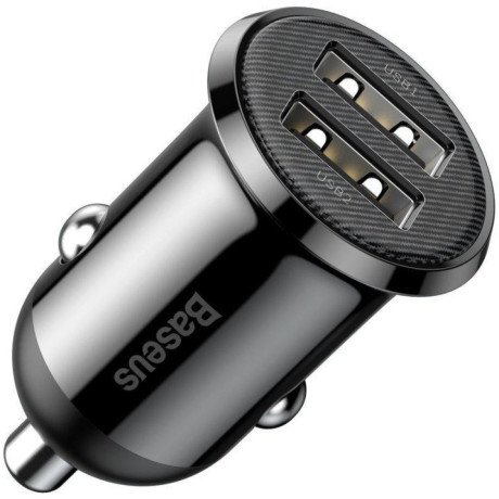Автомобильное зарядное устройство для Baseus Grain Pro 4.8A 2USB (CCALLP-01)  Фото №0