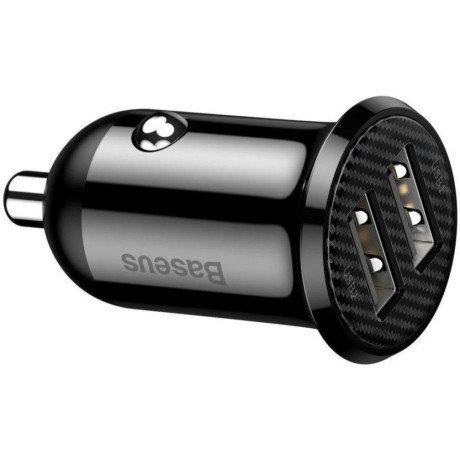 Автомобильное зарядное устройство для Baseus Grain Pro 4.8A 2USB (CCALLP-01)  Фото №1