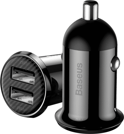 Автомобильное зарядное устройство для Baseus Grain Pro 4.8A 2USB (CCALLP-01)  Фото №8