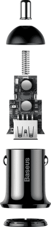 Автомобильное зарядное устройство для Baseus Grain Pro 4.8A 2USB (CCALLP-01)  Фото №10