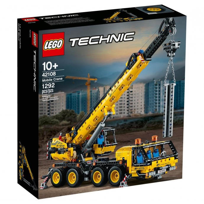 Блоковый конструктор LEGO Technic Передвижной кран (42108)  Фото №0