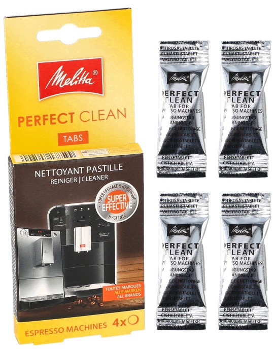 Таблетки для удаления кофейных масел Melitta Perfect Clean 1686-0118  Фото №0