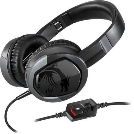 Наушники с микрофоном MSI Immerse GH30 Immerse Stereo Over-ear Gaming Headset V2 (S37-2101001-SV1)  Фото №2
