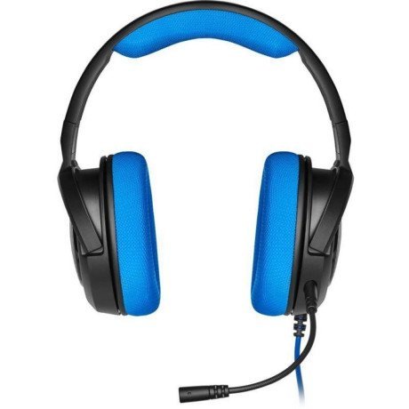 Навушники з мікрофоном Corsair HS35 Blue (CA-9011196)  Фото №1