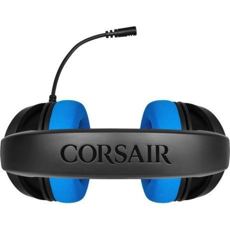 Навушники з мікрофоном Corsair HS35 Blue (CA-9011196)  Фото №2