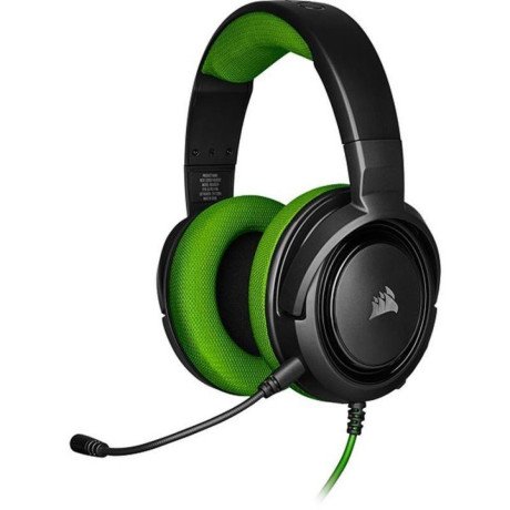 Навушники з мікрофоном Corsair HS35 Green (CA-9011197)