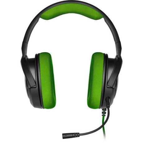Навушники з мікрофоном Corsair HS35 Green (CA-9011197)  Фото №1