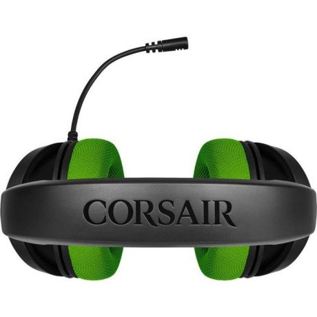 Навушники з мікрофоном Corsair HS35 Green (CA-9011197)  Фото №2