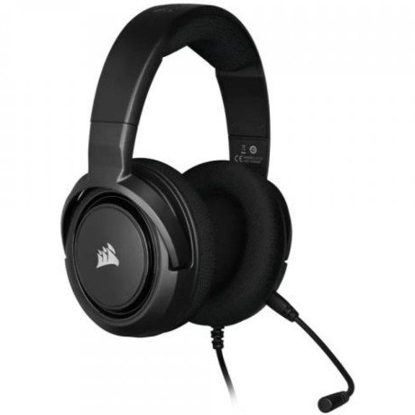 Навушники з мікрофоном Corsair HS35 Carbon (CA-9011195)  Фото №0