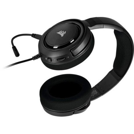 Навушники з мікрофоном Corsair HS35 Carbon (CA-9011195)  Фото №2