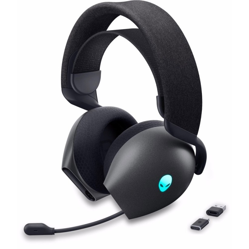 Наушники с микрофоном Dell Alienware Dual Mode AW720H Dark Side of the Moon  Фото №3