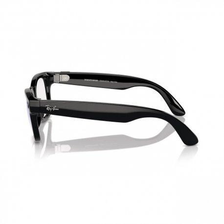 Смарт-окуляри Ray-Ban Смарт-окуляри Meta Wayfarer Shiny Black Frame Clear Lenses (RW4006 601/SB 50-22)  Фото №3