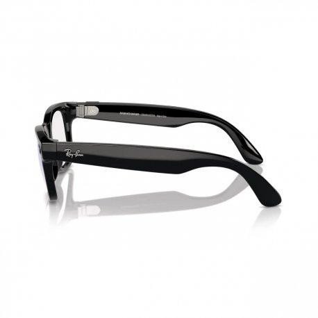 Смарт-окуляри Ray-Ban Смарт-окуляри Meta Wayfarer Shiny Black Frame Clear Lenses (RW4006 601/SB 50-22)  Фото №3