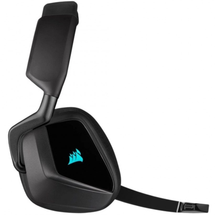 Навушники з мікрофоном Corsair Void RGB Elite Wireless Carbon (CA-9011201)  Фото №3