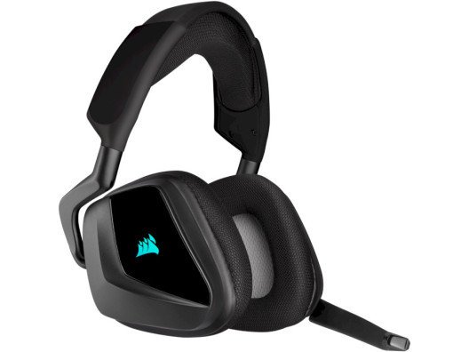 Навушники з мікрофоном Corsair Void RGB Elite Wireless Carbon (CA-9011201)  Фото №6