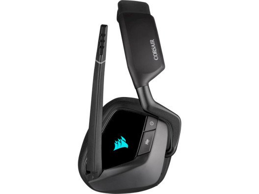 Навушники з мікрофоном Corsair Void RGB Elite Wireless Carbon (CA-9011201)  Фото №8