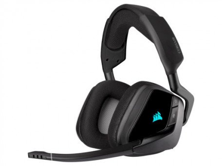 Навушники з мікрофоном Corsair Void RGB Elite Wireless Carbon (CA-9011201)  Фото №5