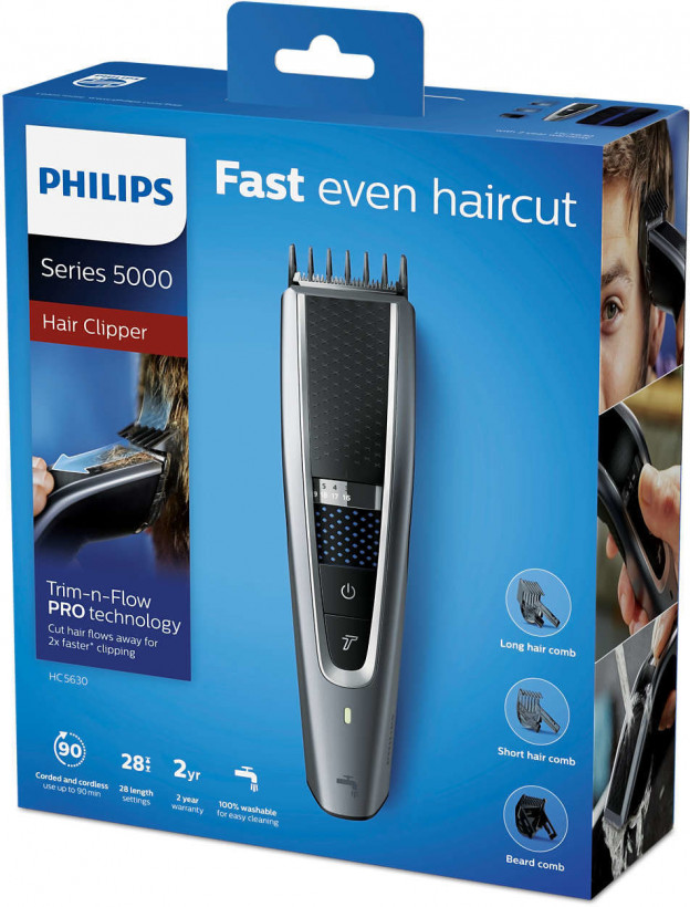 Машинка для стрижки Philips Hairclipper series 5000 HC5630/15  Фото №3