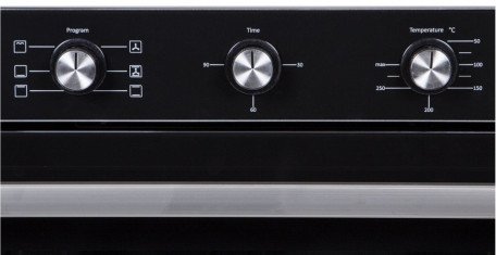 Духова шафа електрична Ventolux BRISTOL 6 MT (BK/X)  Фото №2