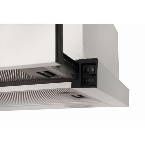 Витяжка телескопічна Ventolux GARDA 60 WH (700) LED  Фото №2