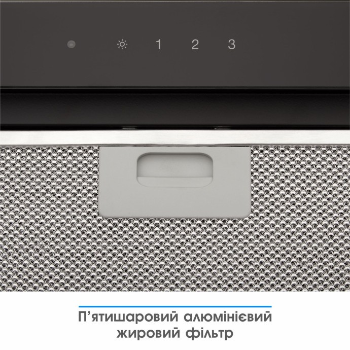 Витяжка вбудована Eleyus GEMINI 1200 LED 52 BL  Фото №5