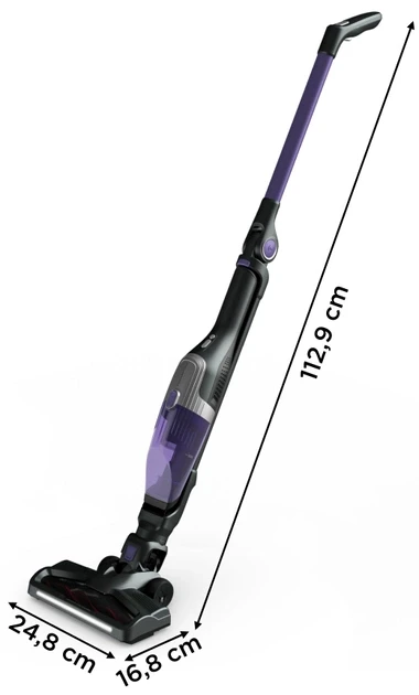 Вертикальный + ручной пылесос (2в1) Rowenta X-Trem Compact RH1238WO  Фото №9
