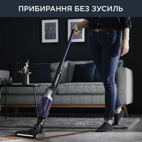 Вертикальный + ручной пылесос (2в1) Rowenta X-Trem Compact RH1238WO  Фото №4