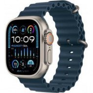 Смарт-годинник Apple Watch Ultra 2 GPS + Cellular 49mm Titanium Case with Blue Ocean Band (MREG3)