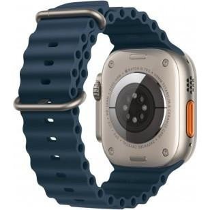 Смарт-часы Apple Watch Ultra 2 GPS + Cellular 49mm Titanium Case with Blue Ocean Band (MREG3)  Фото №1