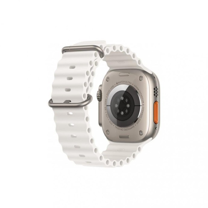 Смарт-часы Apple Watch Ultra 2 GPS + Cellular 49mm Titanium Case with White Ocean Band (MREJ3)  Фото №1