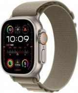 Смарт-часы Apple Watch Ultra 2 GPS + Cellular 49mm Titanium Case with Olive Alpine Loop - Large (MRF03)