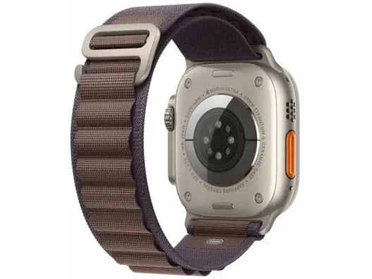 Смарт-часы Apple Watch Ultra 2 GPS + Cellular 49mm Titanium Case with Indigo Alpine Loop - Small (MRER3)  Фото №4