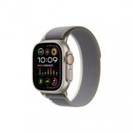 Смарт-годинник Apple Watch Ultra 2 GPS + Cellular 49mm Titanium Case with Green/Gray Trail Loop - S/M (MRF33)